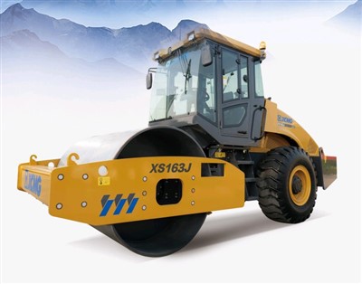 단일 드럼 진동 압축기